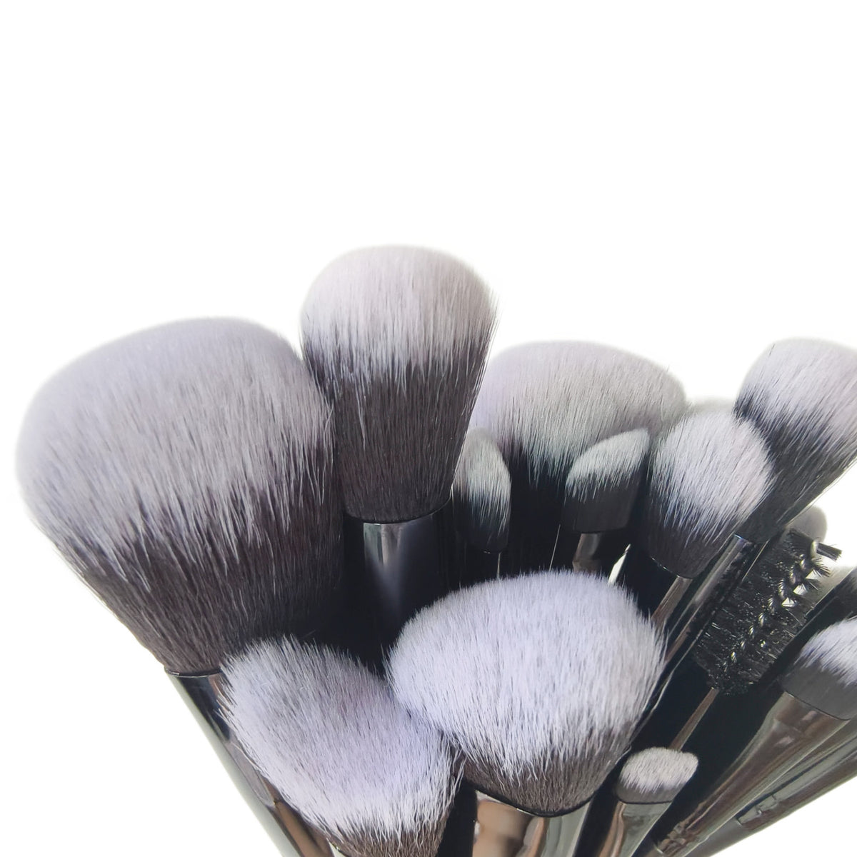 Set de 25 Brochas de Maquillaje Profesionales para Rostro y Ojos