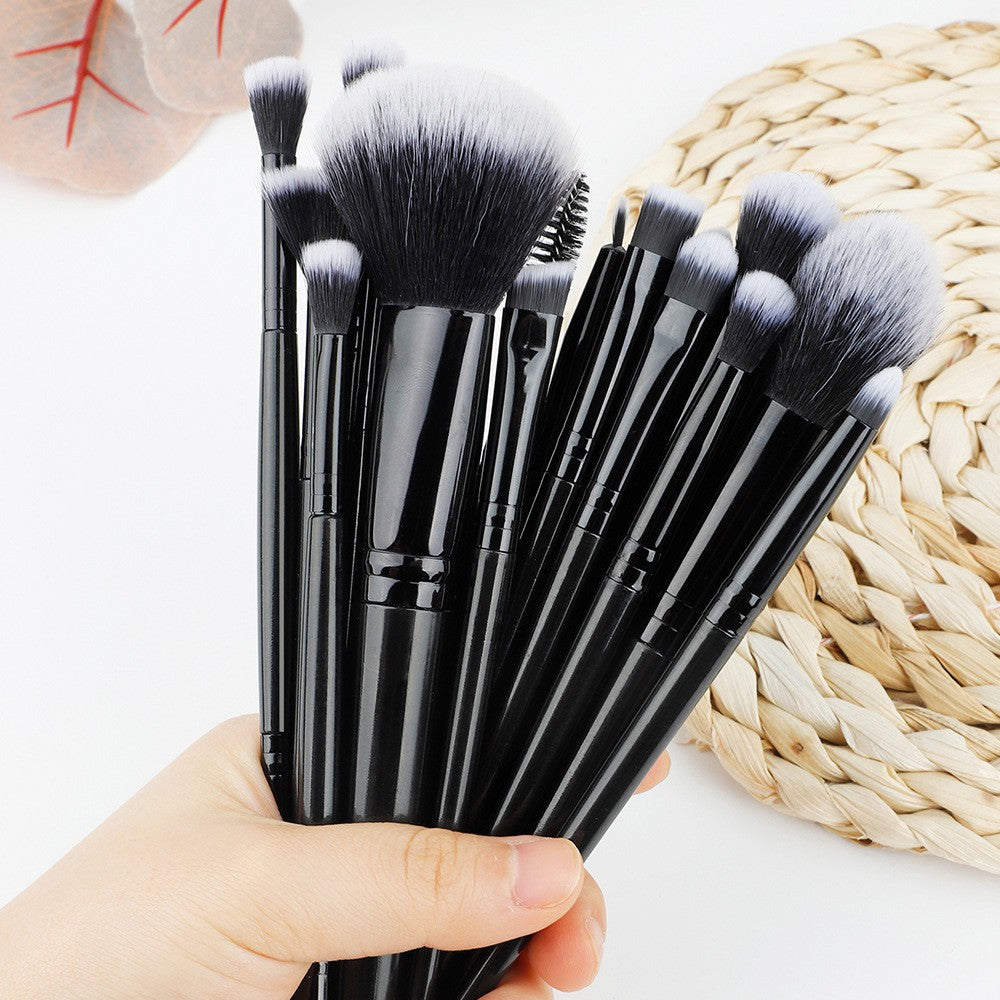 Set de 25 Brochas de Maquillaje Profesionales para Rostro y Ojos
